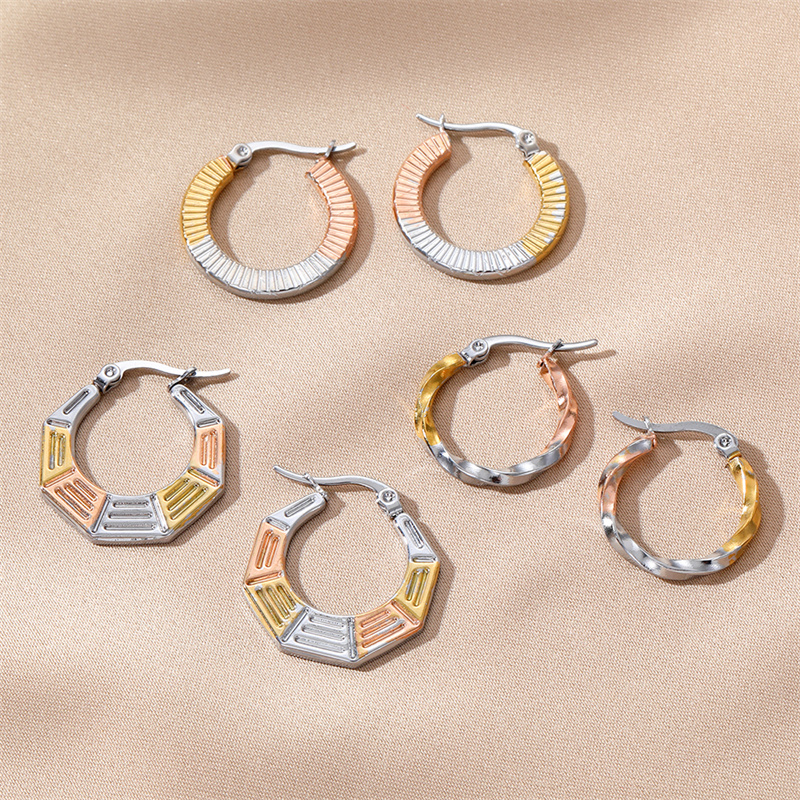 IG Style Dangling Earrings For Women Featuring Electroplated Design With 201 Stainless Steel Material