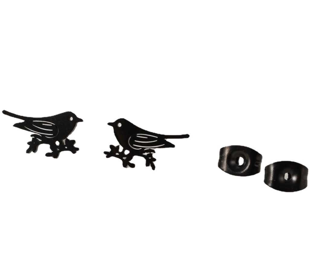 Animal Zodiac Waterproof Non Tarnish Earrings For Women Featuring 18K Gold Plated PVD Coated 304 Stainless Steel Stud Design 5