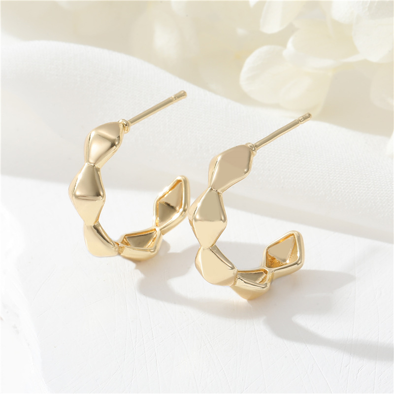 Bow Tie Earrings For Women With Copper Base And Zirconia Inlay, Featuring 925 Sterling Silver Ear Pins In Simple Style 3