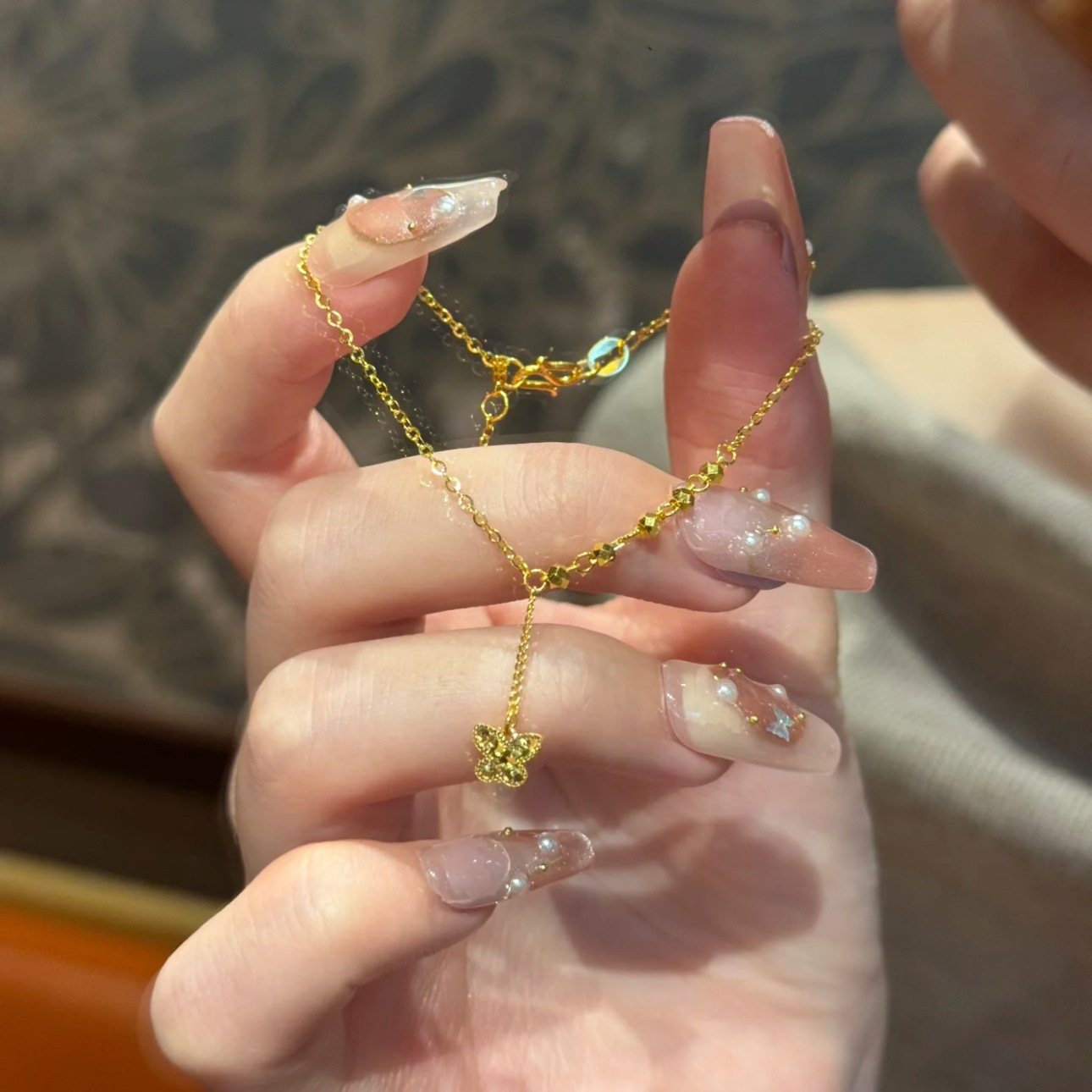 Butterfly Tassel Copper Bracelets For Women, Elegant Design Suitable For Business Occasions 3
