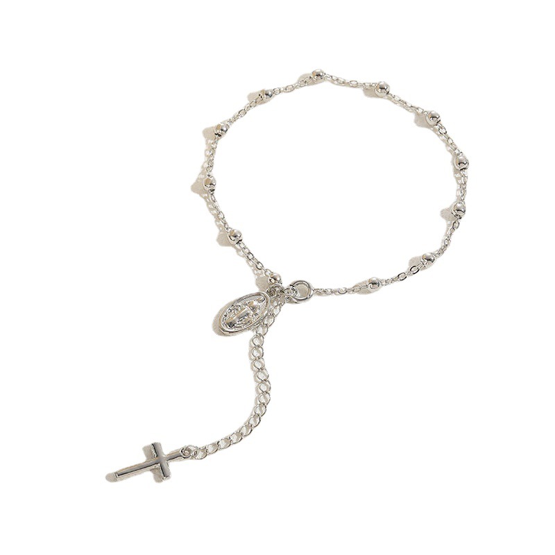 Copper Chain Bracelet For Women Featuring 14K Gold Plated Design With Copper Pendant 4