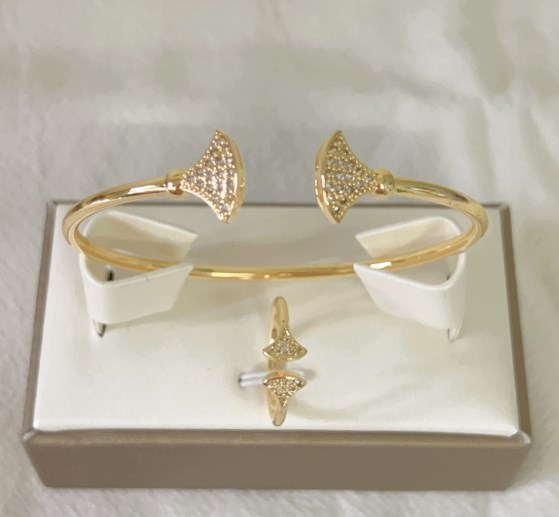 Heart Shape Copper Bangle Featuring Butterfly Design, Copper Chain Material, Stylish Women’s Jewelry, 1 Piece 4