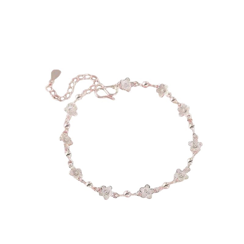 Copper Flowers Bracelet For Women In Simple Style, Perfect For Business Occasions 5