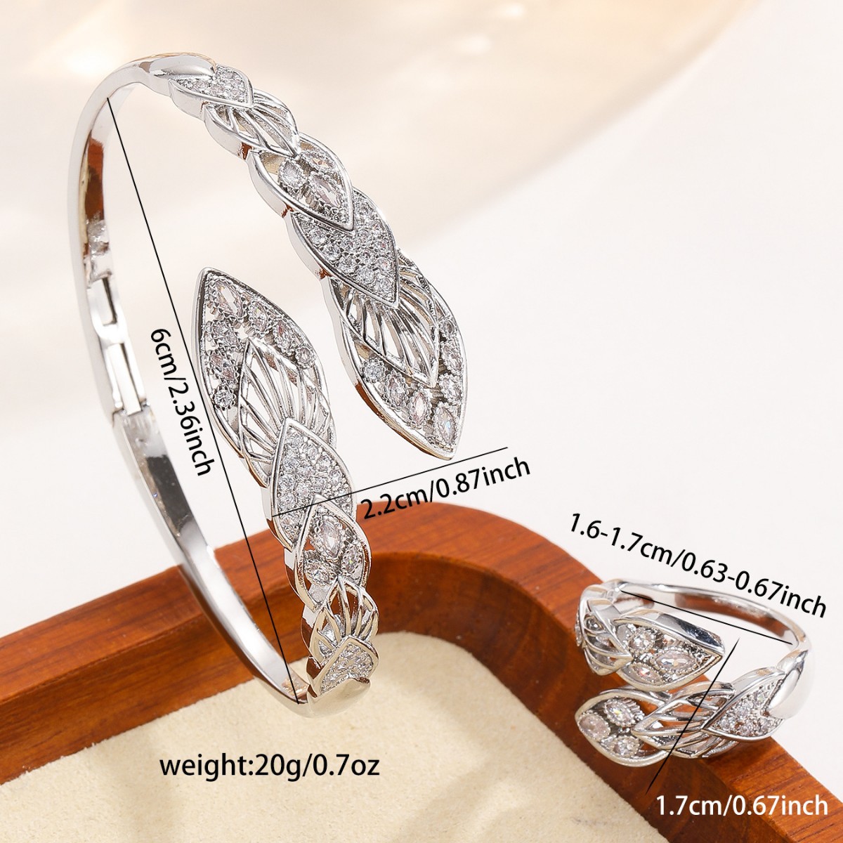 Couple Grain Copper Bangle In Gold Featuring Simple Style, 1 Pair