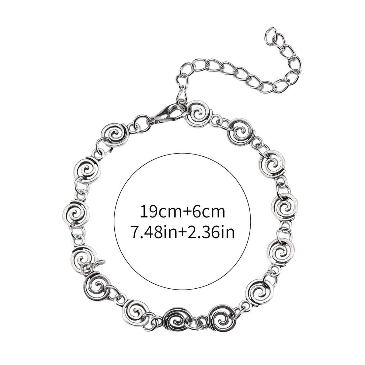 Electroplated Metal Cross Bracelet For Women With Cable Chain Design 3