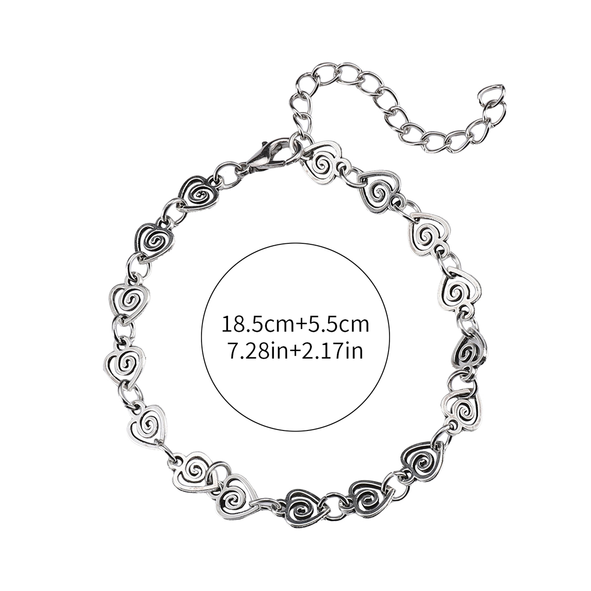 Electroplated Metal Cross Bracelet For Women With Cable Chain Design 4