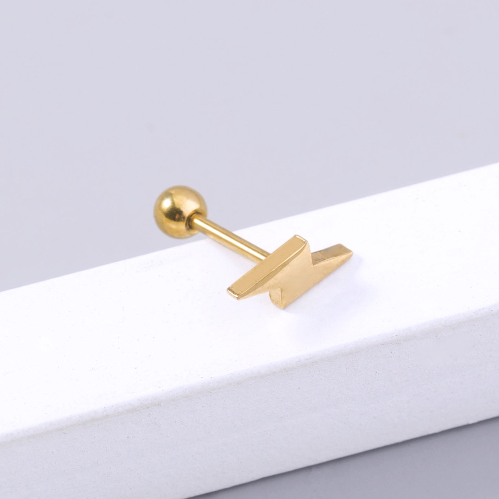 Geometric Earrings For Women Featuring Electroplated Design With 304 Stainless Steel, Perfect For Anniversary 3