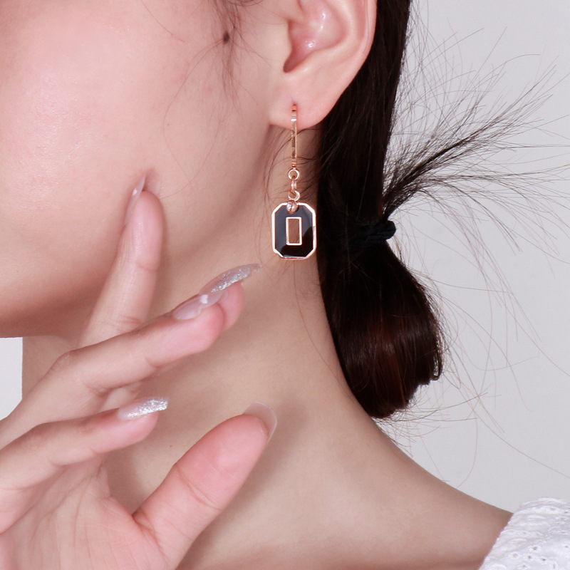 Geometric Earrings For Women Featuring 304 Stainless Steel Ear Pins With 18K Real Gold PVD Coating 2