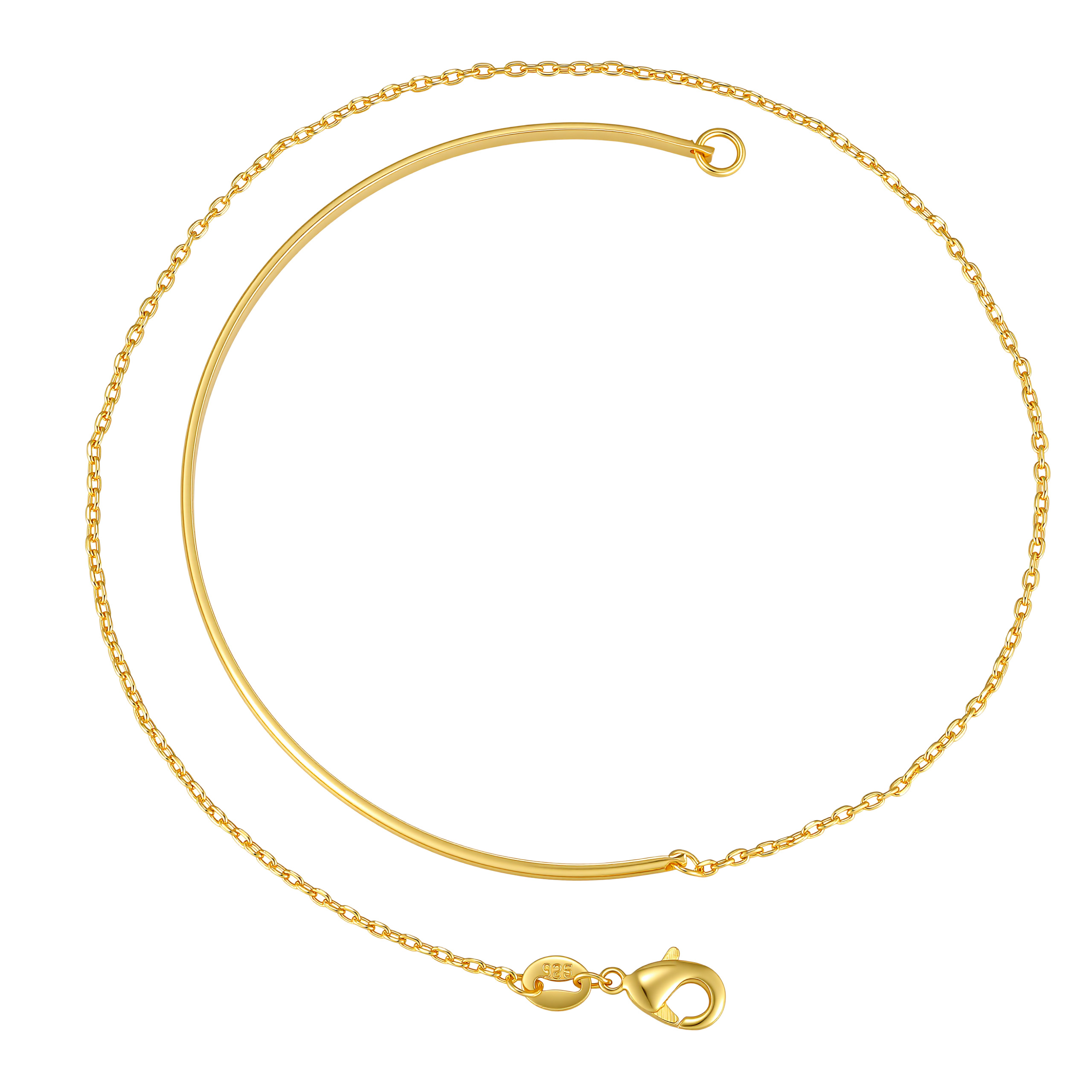 Handmade Solid Color Copper Bracelet For Women With 18K Gold Plated Water Plating And Handmade Chain 7