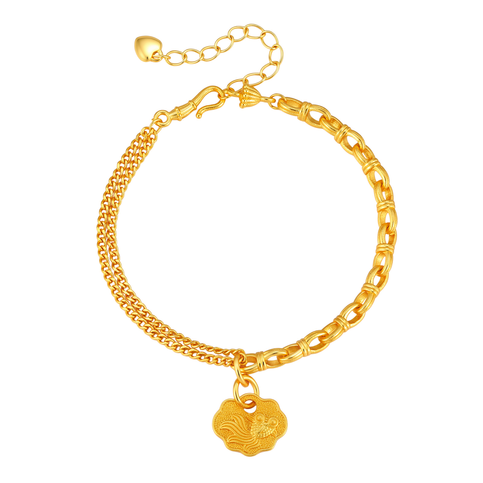 Handmade Solid Color Copper Bracelets For Women With 24K Real Gold Plated Water Plating And Handmade Chain 6