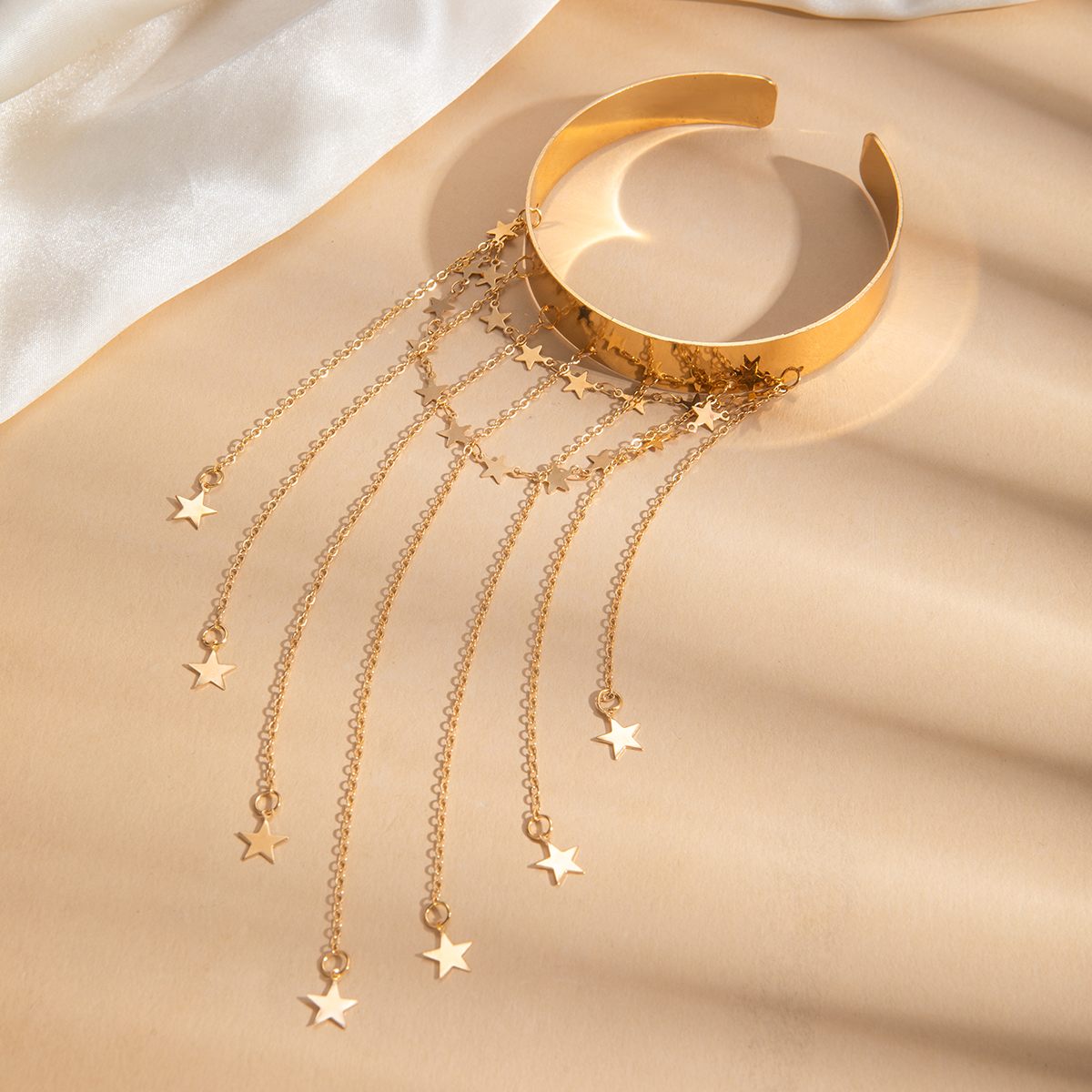 Handmade Star Wristband Featuring Copper Chain Material, Designed For Women With Iron Elements 3