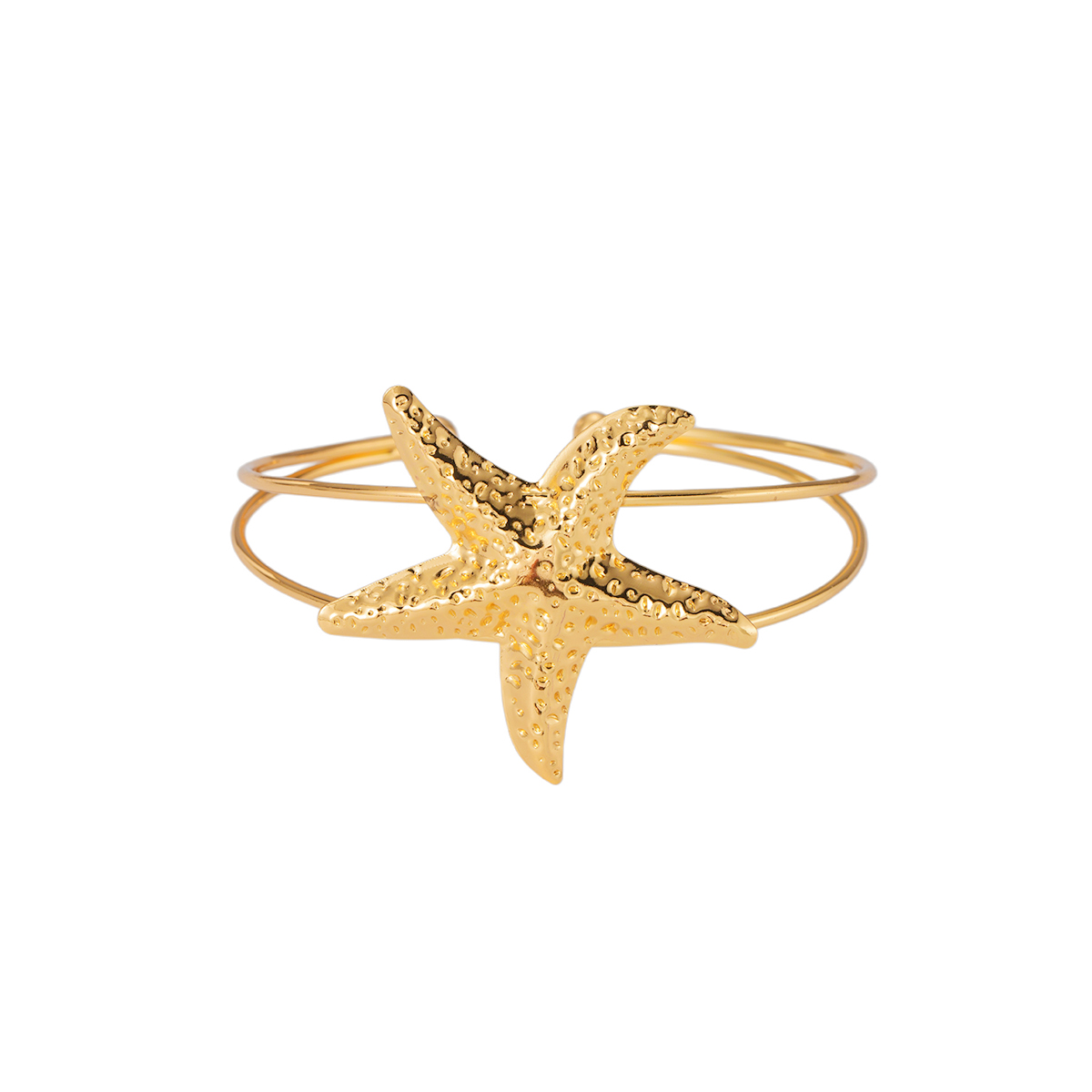 Handmade Starfish Wristband For Women Featuring Copper Chain Material And Iron Craft 5
