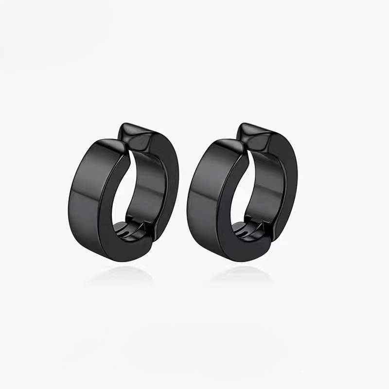 Novelty Color Block Earrings Made Of Durable 201 Stainless Steel For Stylish Everyday Wear