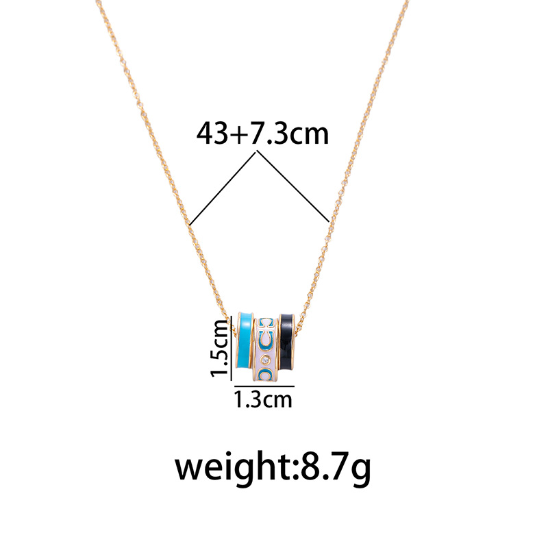 Lucky Heart Necklace For Women In 16K Real Gold Plated Copper With Zircon Inlay And Cable Chain 5