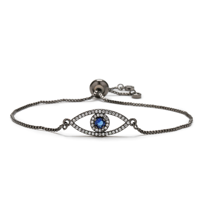Luxurious Geometric Gold Bracelet With Natural Stone Beading And Zircon Inlay For Unisex 3