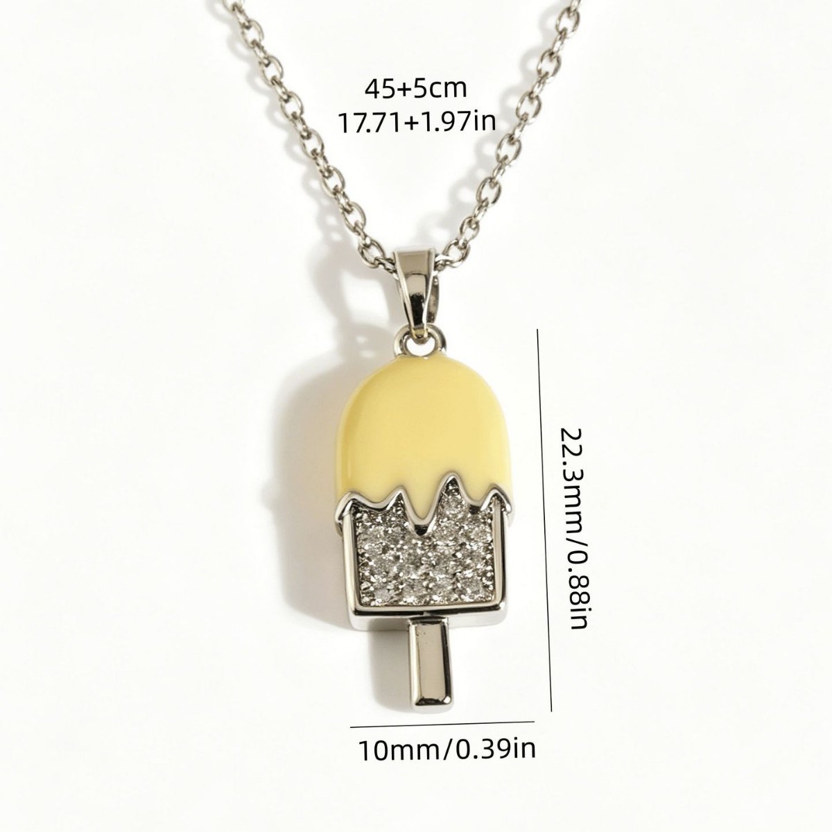 Mushroom Pendant Necklace For Women In Copper With Golden Plated Finish Featuring Zircon Inlay 4