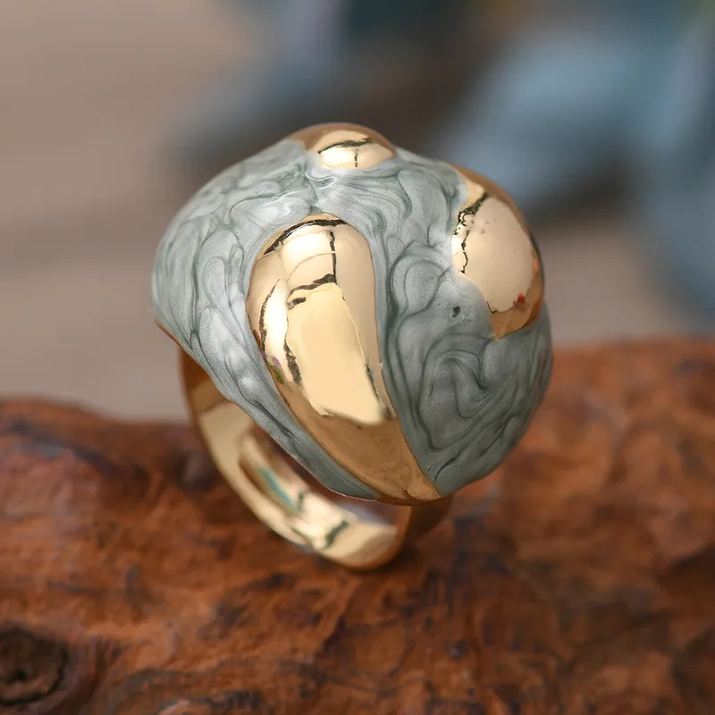 1 Piece Artistic Geometry Alloy Women's Rings 5