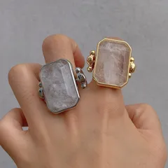 1 Piece Elegant Classical Geometric Metal Women's Rings 2