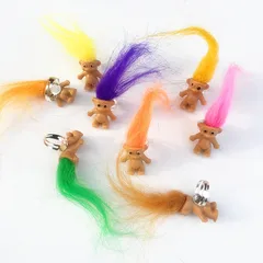 Fashion Resin Doll Open Ring For Unisex, 1 Piece 3
