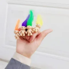 Fashion Resin Doll Open Ring For Unisex, 1 Piece 5