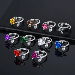 Lady Open Round Ring For Women, 1 Piece Alloy Electroplated Fashion Jewelry