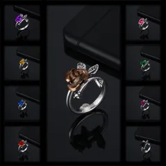 Lady Open Round Ring For Women, 1 Piece Alloy Electroplated Fashion Jewelry 2