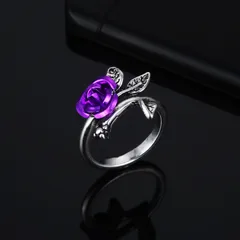 Lady Open Round Ring For Women, 1 Piece Alloy Electroplated Fashion Jewelry 5