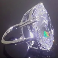 Fashion Geometric Ring For Women, 1 Piece, Alloy Material With Artificial Gemstones, Featuring Electroplated Design 2