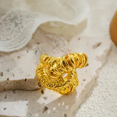 1 Piece Retro Classic Style Geometric Alloy Plating Unisex Open Rings 2