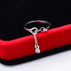 Geometric Charm Ring For Women, 1 Piece Novelty Alloy Ring Featuring Electroplated Design And Zircon Inlay 4