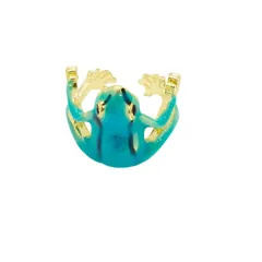 1 Piece Streetwear Frog Zinc Alloy Plating Unisex Open Rings 4