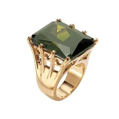 1 Piece Vintage Style Classic Style Geometric Alloy Plating Women's Rings