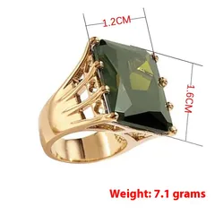 1 Piece Vintage Style Classic Style Geometric Alloy Plating Women's Rings 2