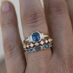1 Set Vintage Style Geometric Alloy Plating Women's Rings