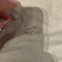Sweet Adjustable Snowflake Ring For Women In Copper With Zircon Inlay