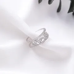 Heart Shape Ring For Women In Gold Alloy Featuring Electroplated Finish And Artificial Gemstones 2