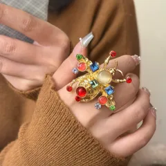 Animal Pattern Alloy Ring For Stylish Wear 2
