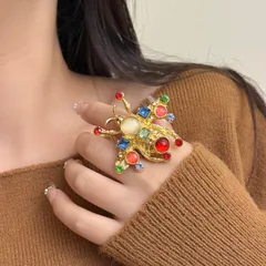 Animal Pattern Alloy Ring For Stylish Wear 3