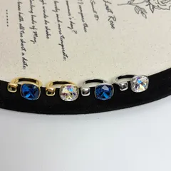 Asymmetrical Open Ring For Women In Gold With Electroplated Finish, New Style Summer Jewelry 4