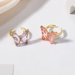 Bohemian Butterfly Ring For Women In Metal, Perfect For Halloween