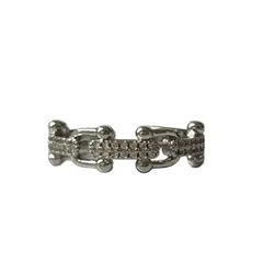 Bow Tie Ring For Women In Alloy With Zircon Inlay Featuring Electroplated Finish 5