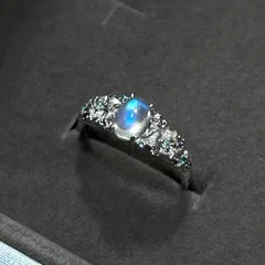 Brushed Brass Purple Flowers Ring For Women With Zircon Inlay 3
