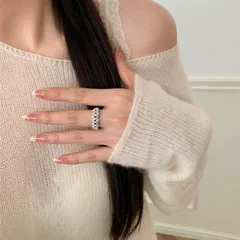 Brushed Copper Lace Ring For Women, Daily Wear Elegant Jewelry 2