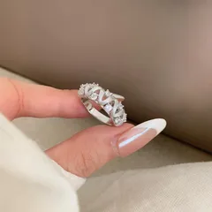 Brushed Copper Lace Ring For Women, Daily Wear Elegant Jewelry 3