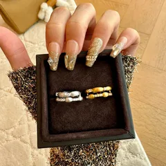 Brushed Copper Rings For Women With Electroplated Gold Plating And Rhinestone Inlay, Perfect For Daily Wear 2