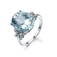 Sweet Butterfly Ring For Unisex Featuring Natural Stone Inlay And Electroplated Alloy Material 2