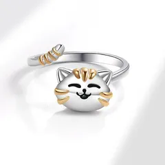 For Women Cartoon Style Alloy Animal Ring Featuring Electroplated Design, 1 Piece 2