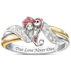 Classic Style Human Cartoon Character Alloy Plating Unisex Rings 4