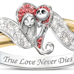 Classic Style Human Cartoon Character Alloy Plating Unisex Rings 5