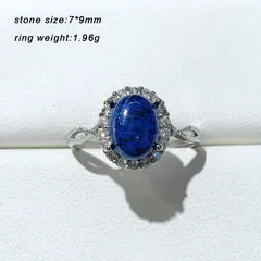 Copper Ring For Women With Crystal Inlay, Simple Style Elegant Jewelry 2